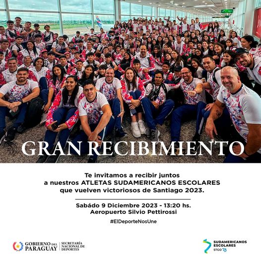 Se completó la mejor gestión de escolares guaraníes con record de 23 medallas