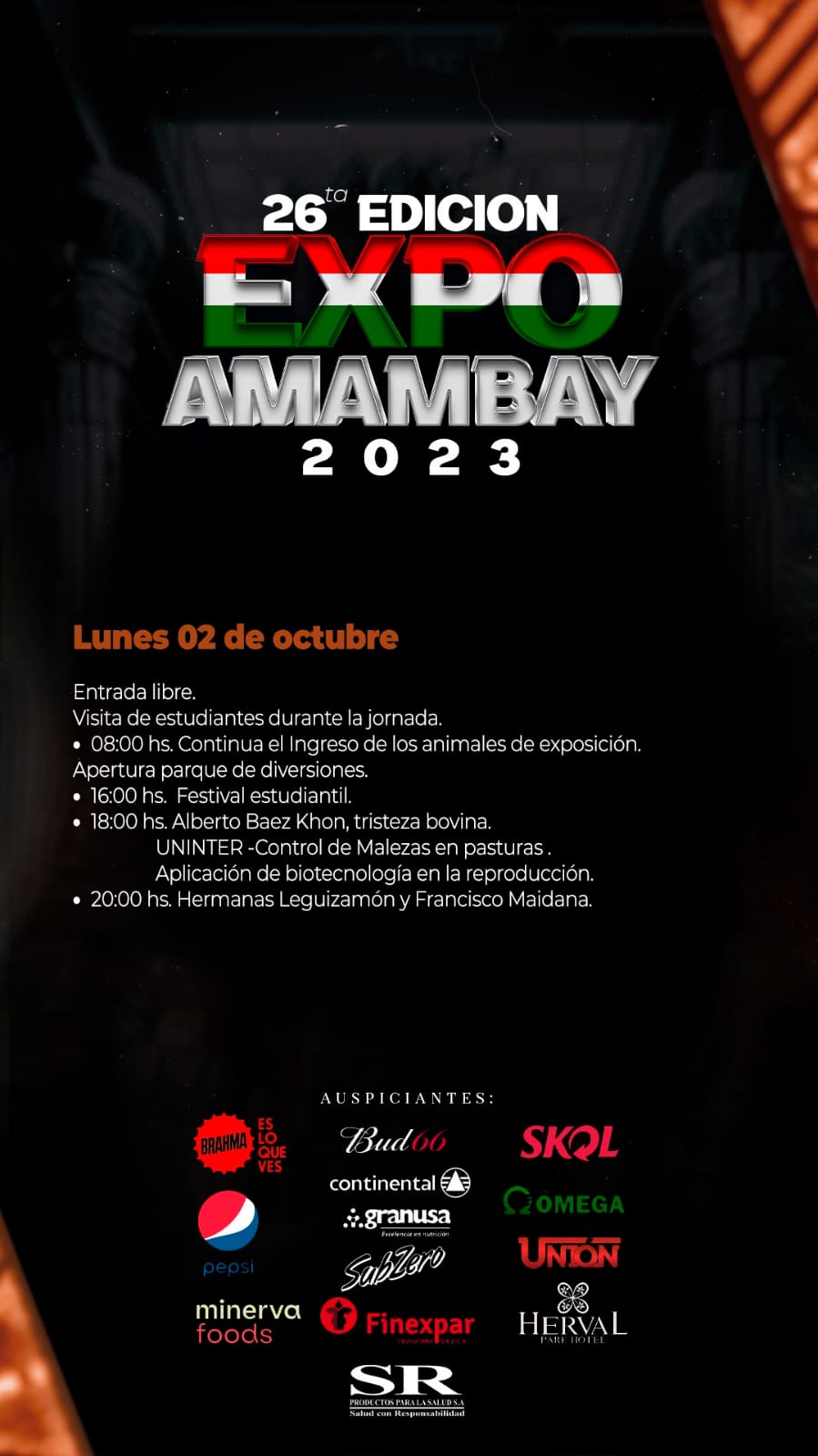 Presentaciones artísticas y conferencias técnicas marcan la segunda jornada de la Expo Amambay 2023