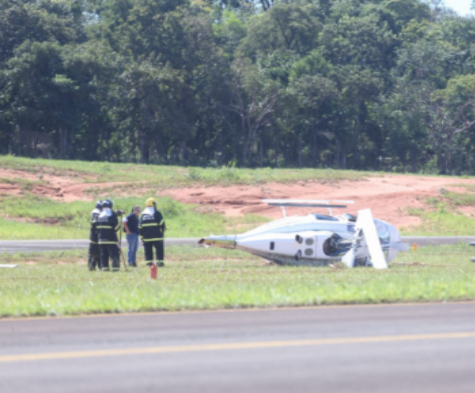 Helicóptero del Gobierno con cuatro personas se estrella en Campo Grande
