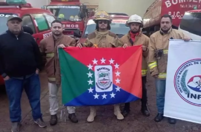 Bomberos de Pedro Juan Caballero van a Rio Grande do Sul en misión de rescate