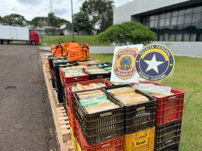 Policía Federal y Receita Federal incautan 3 toneladas de estupefacientes en Paraná proveniente de Paraguay