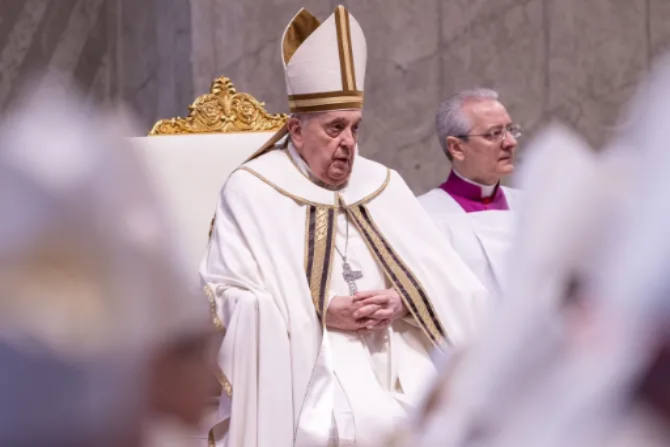 Papa Francisco en Jueves Santo 2024: El corazón sin arrepentimiento ni llanto se vuelve rígido