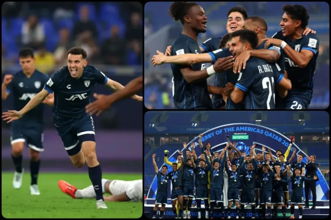 Pachuca goleó 3-0 al pintado Botafogo y avanzó a la semifinal de la Copa Intercontinental