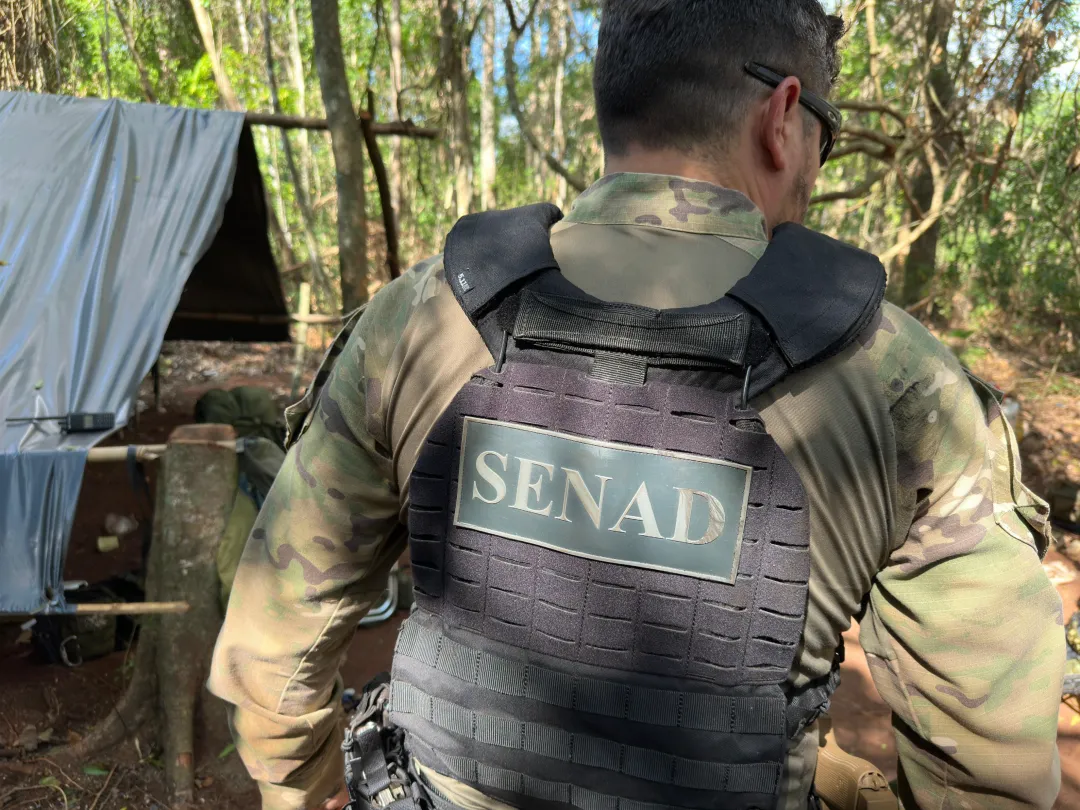 SENAD anula bases de producción de drogas en zona de influencia de grupos terroristas