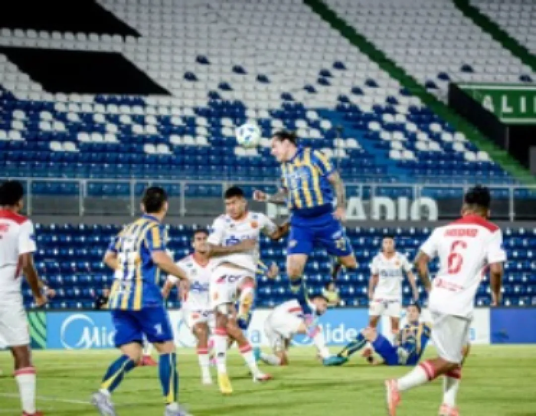 El auriazul empató 1-1 ante Atlético Grau de Perú, en Sajonia.