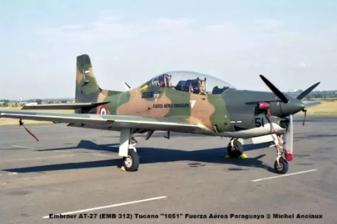 Llegan mañana los primeros cuatro aviones Super Tucanos
