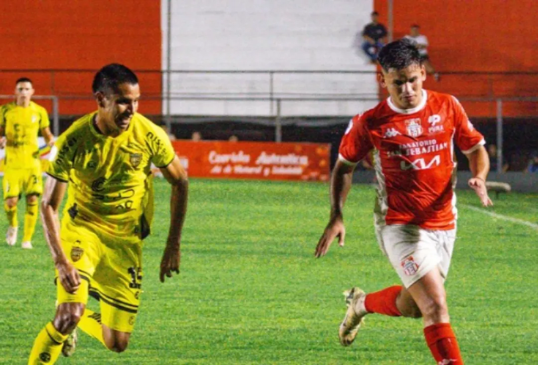 General Caballero JLM y Recoleta FC igualaron 2-2 por la 1ª fecha del Apertura.