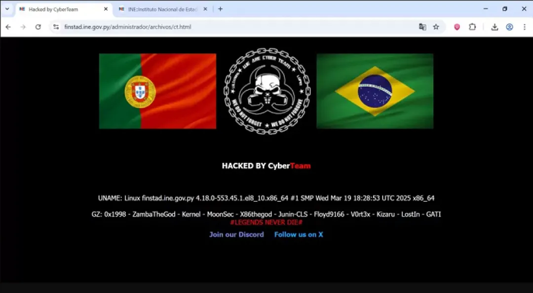 Hackean web asociada a Informconf