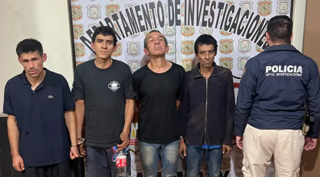 Por robo a carnicería, detienen a cuatro sospechosos