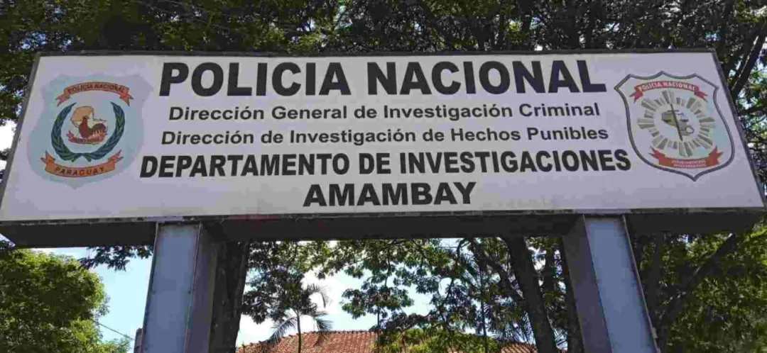 INFORME POLICIAL DEL DEPARTAMENTO DEL AMAMBAY