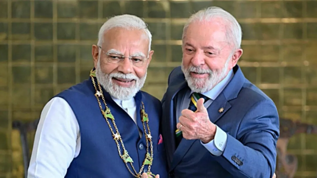 Lula y Modi acuerdan profundizar los lazos entre India y Mercosur