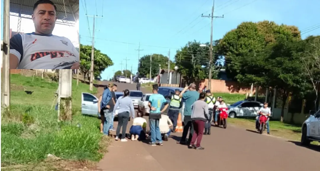 Suboficial fallece atropellado por camión en control policial en Pedro Juan